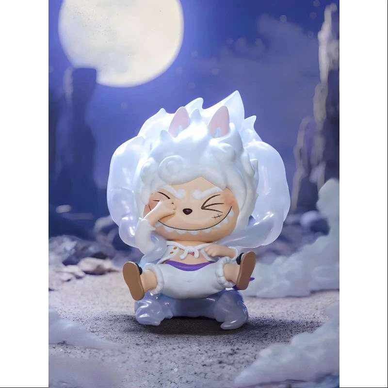 Labubu The Monsters X One Piece Series Secret MONKEY.D.LUFFY(GEAR5)(1/144) 3 Labubu The Monsters X One Piece Series Secret MONKEY.D.LUFFY(GEAR5)(1/144) - Image 3