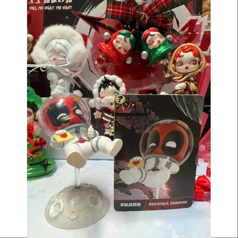 Pop Mart Marvel Deadpool Series Secret Astronaut Deadpool(1/144) 2 Pop Mart Marvel Deadpool Series Secret Astronaut Deadpool(1/144) - Image 2