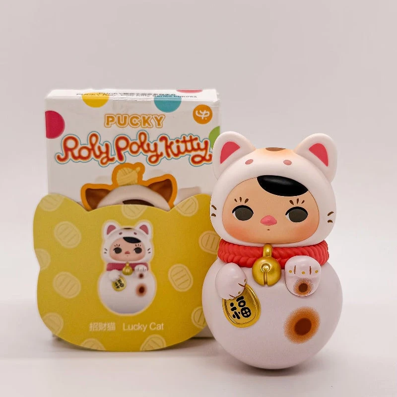 PUCKY Roly Poly Kitty Series Secret Lucky Cat 2 PUCKY Roly Poly Kitty Series Secret Lucky Cat - Image 2