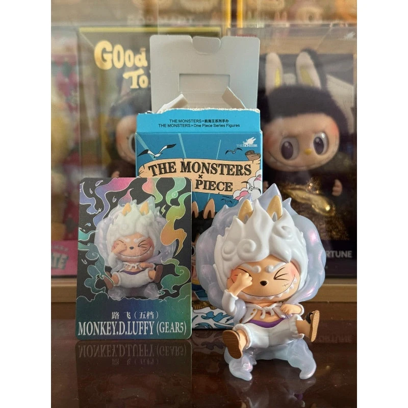 Labubu The Monsters X One Piece Series Secret MONKEY.D.LUFFY(GEAR5)(1/144) 1 Labubu The Monsters X One Piece Series Secret MONKEY.D.LUFFY(GEAR5)(1/144)