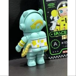 SPACE MOLLY MEGA 100% Series 2-B Secret WISH BEAR(1/36) -Cheap Pop Mart Store M7 3